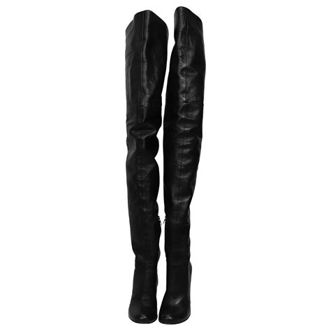 boots prada femme|Prada thigh high boots.